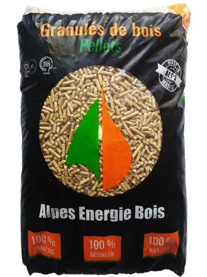 Sacco pellet Alpes Energie Bois